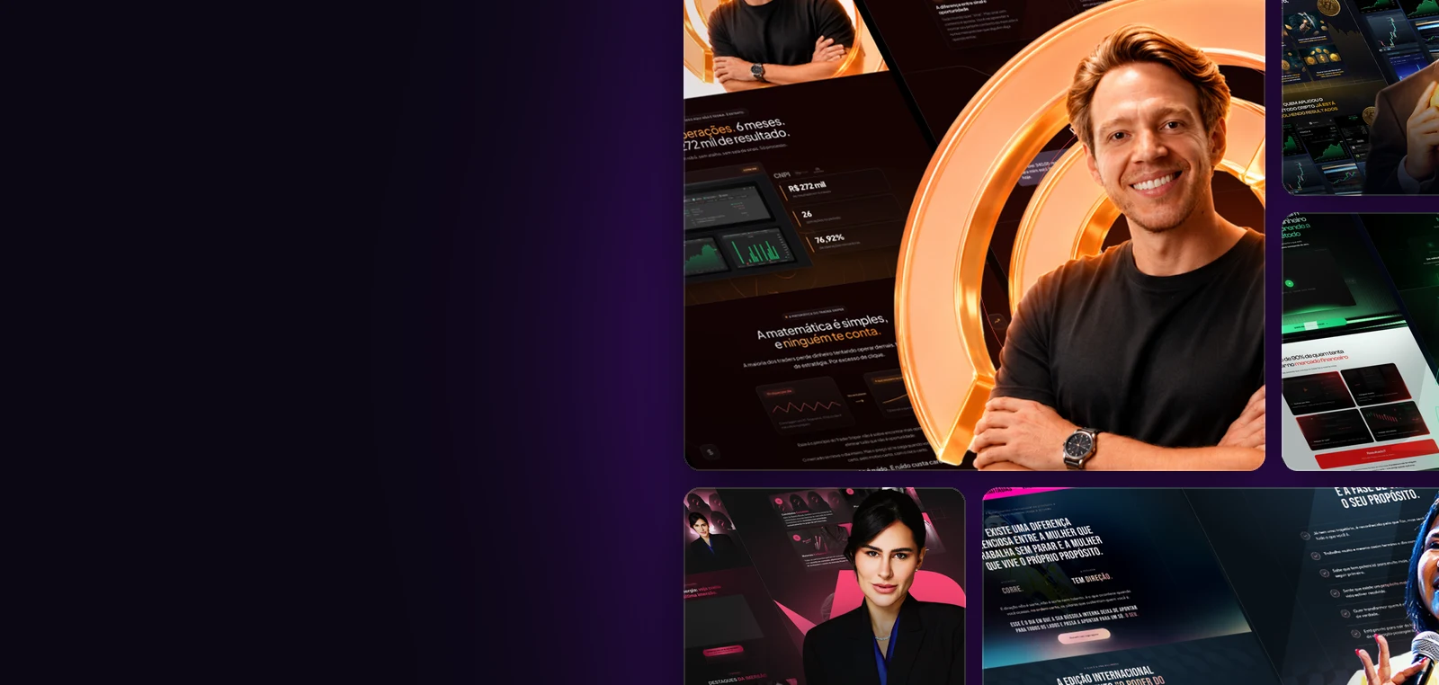 Projetos da Starty no Behance